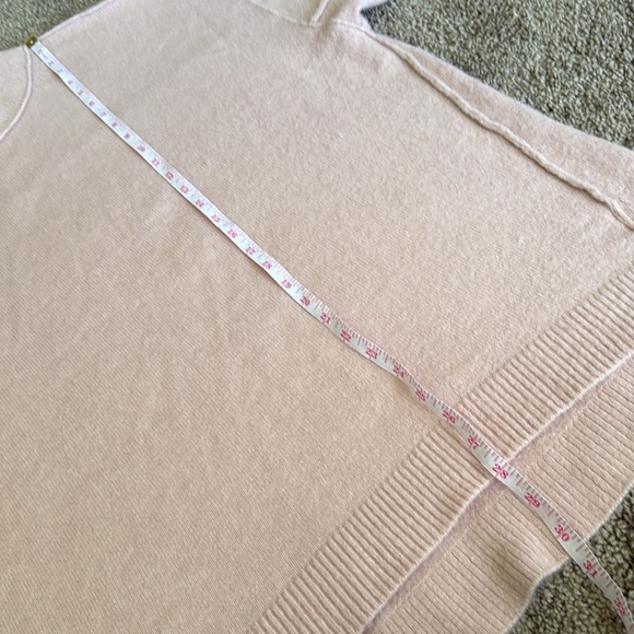 Free People Afterglow Mock Neck Sweater Dress Light Pink - Picture 9 of 9